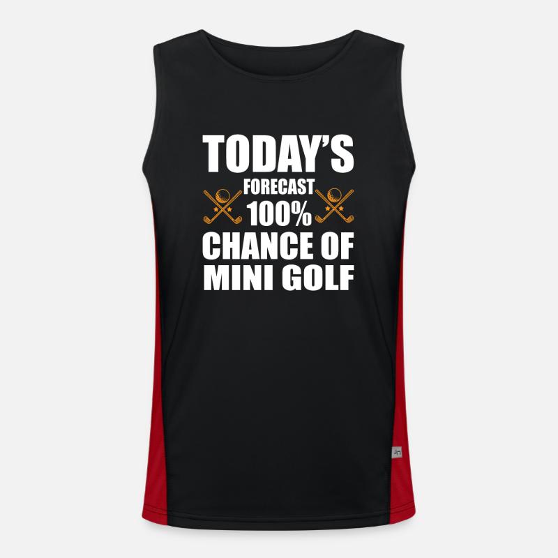 Golf miniature Débardeur respirant contrasté Homme 