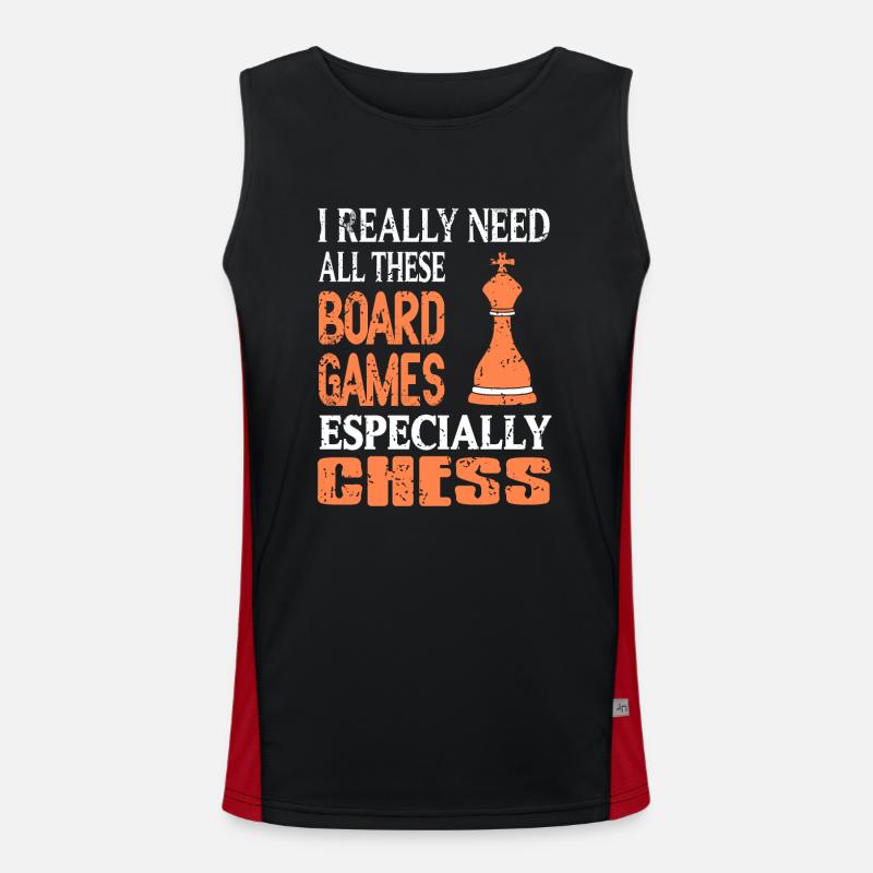 I really need all these board games especially Men's Functional Contrast Tank Top 
