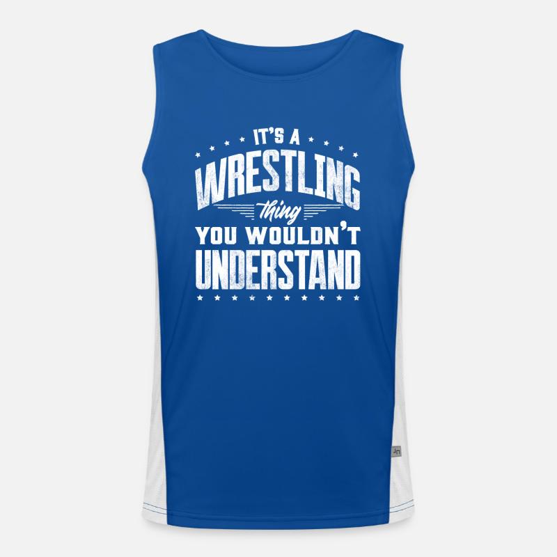 C’est de la lutte, vous ne comprendriez pas Débardeur respirant contrasté Homme 