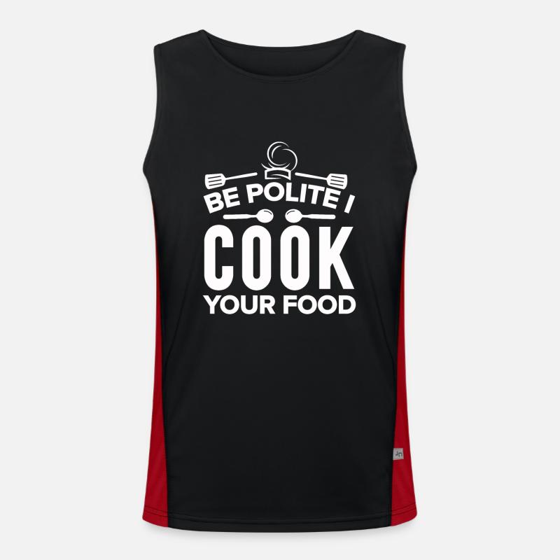 Chef Citation Cadeau Drôle Chef Débardeur respirant contrasté Homme 