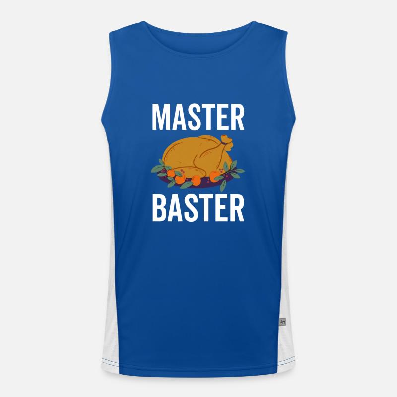 Master Baster Men's Functional Contrast Tank Top 