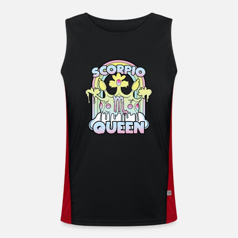 Scorpio Queen Men's Functional Contrast Tank Top 