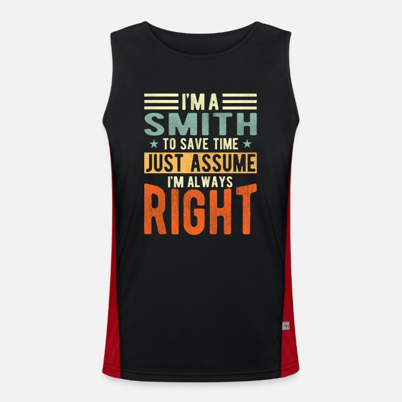Blacksmith Men's Functional Contrast Tank Top 