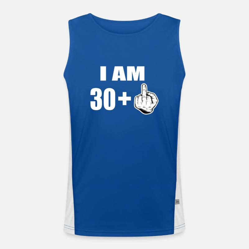 31st birthday Men's Functional Contrast Tank Top 
