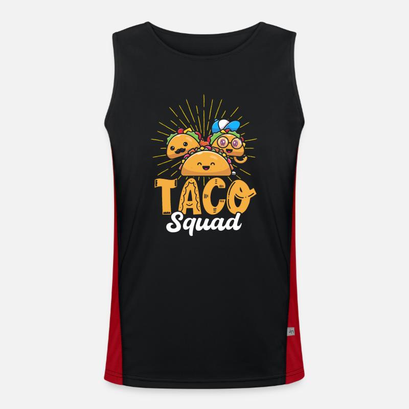 Escouade de tacos Débardeur respirant contrasté Homme 