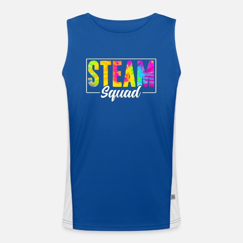Steam Squad Men's Functional Contrast Tank Top 