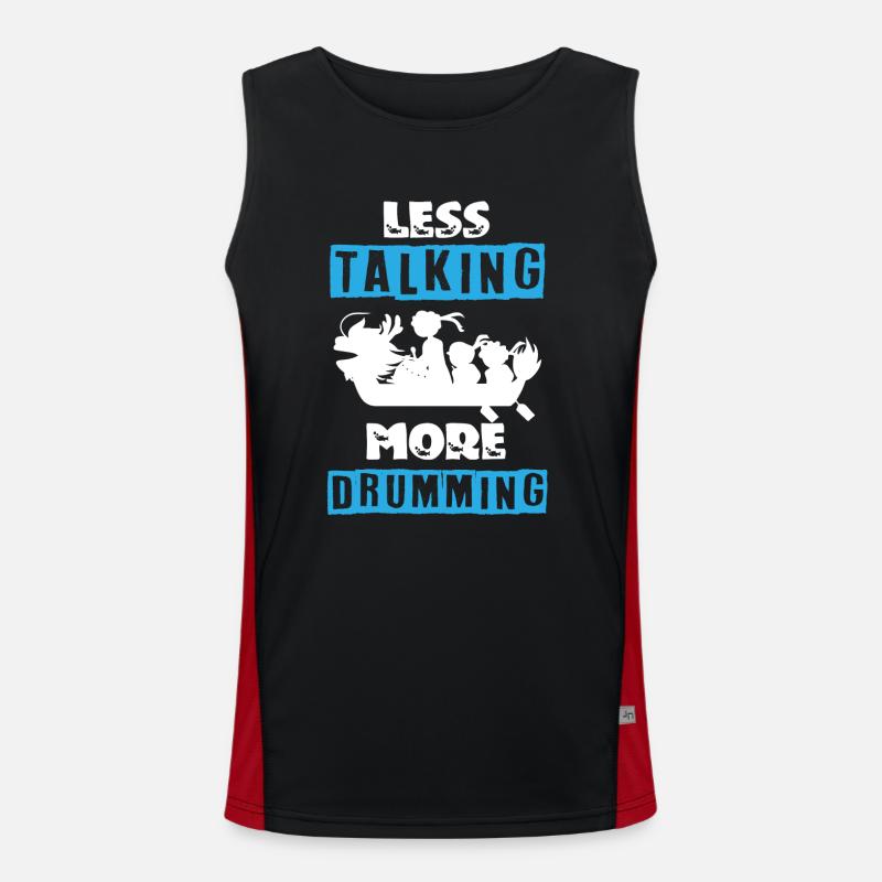 Drachenbootrennen, Drachenboote, Bleischlag Funktionelles Kontrast-Tank Top für Männer 