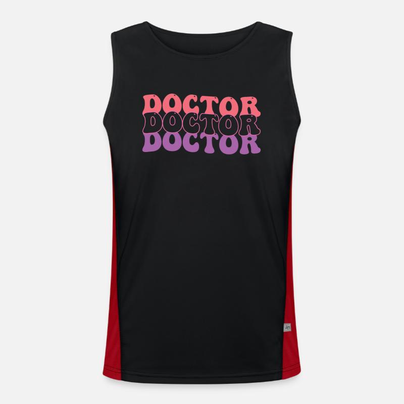 Nurse Hippie Men's Functional Contrast Tank Top 