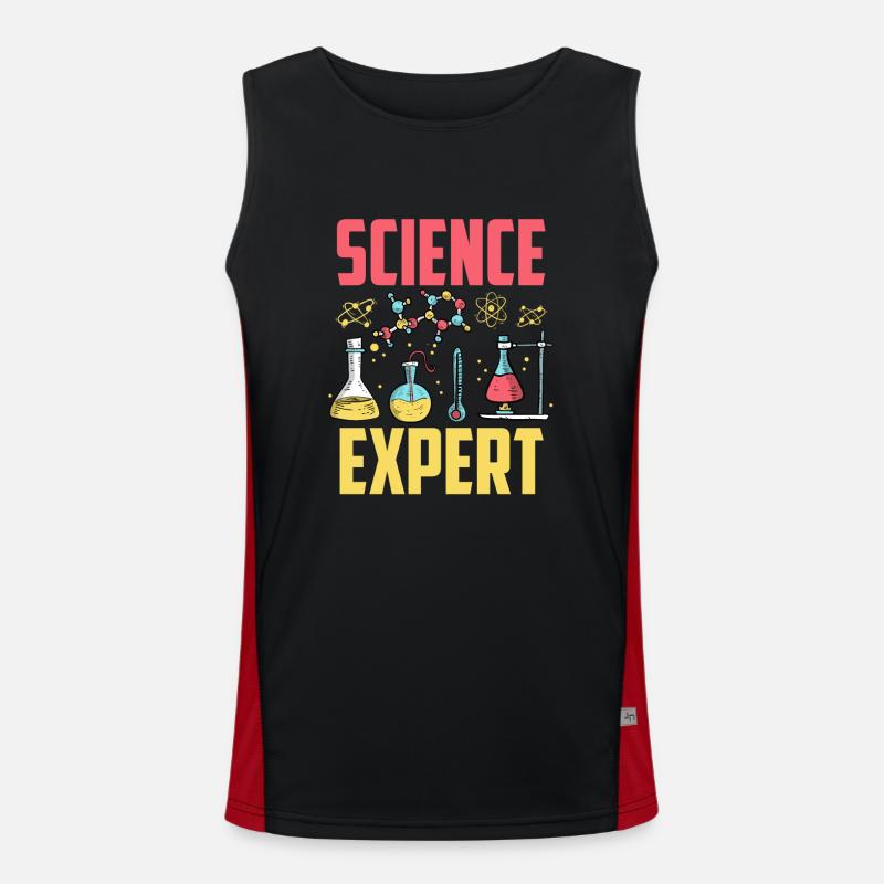 Expert scientifique Science Science Débardeur respirant contrasté Homme 