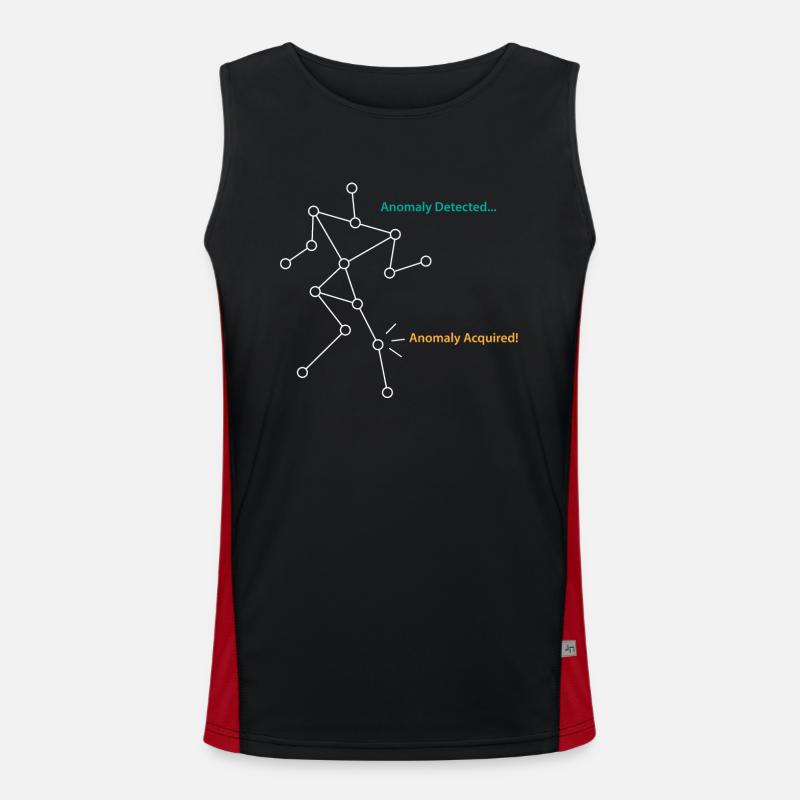 SLS Camera Ghost Hunt, Ghost Hunter Men's Functional Contrast Tank Top 
