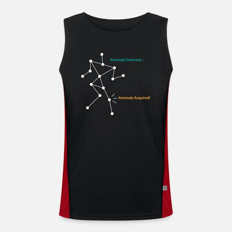 SLS Camera Ghost Hunt, Ghost Hunter Men's Functional Contrast Tank Top 