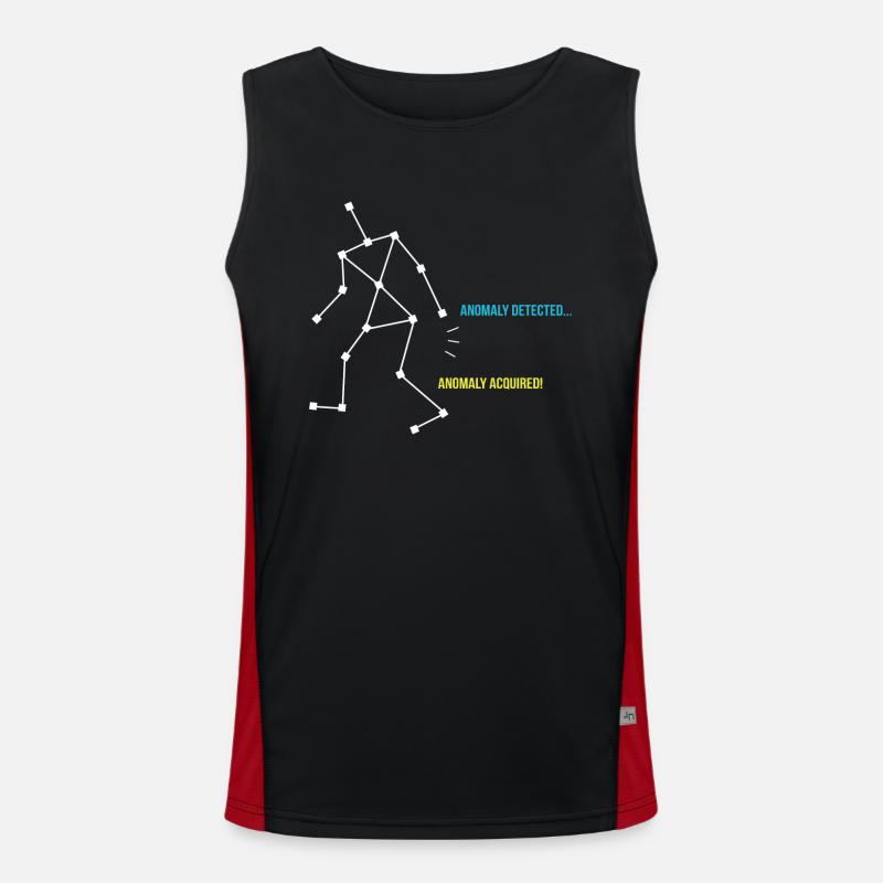 SLS Camera Ghost Hunt, Ghost Hunter Men's Functional Contrast Tank Top 