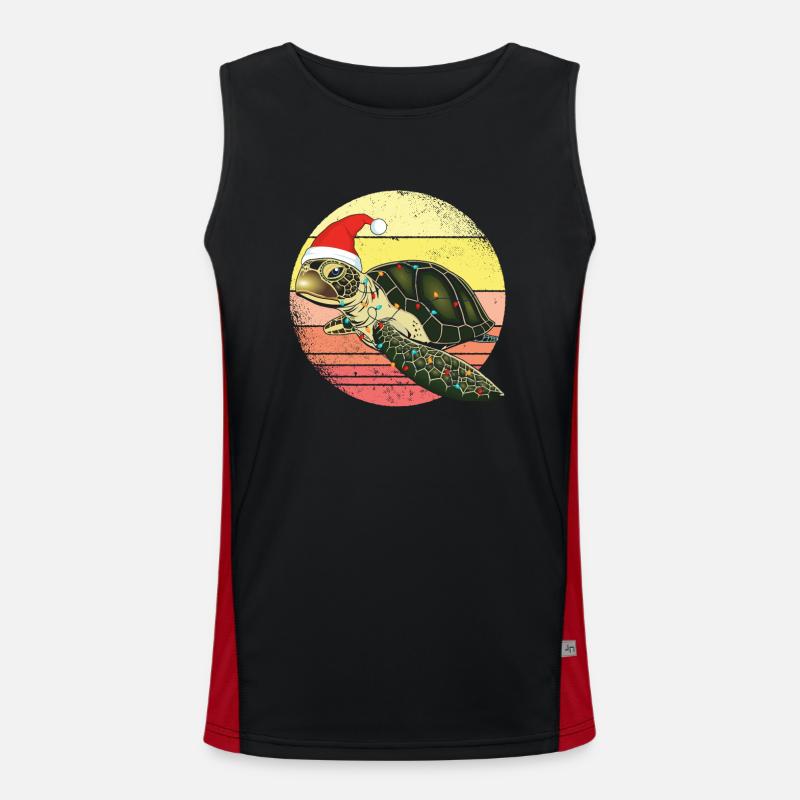 Turtle Men's Functional Contrast Tank Top 