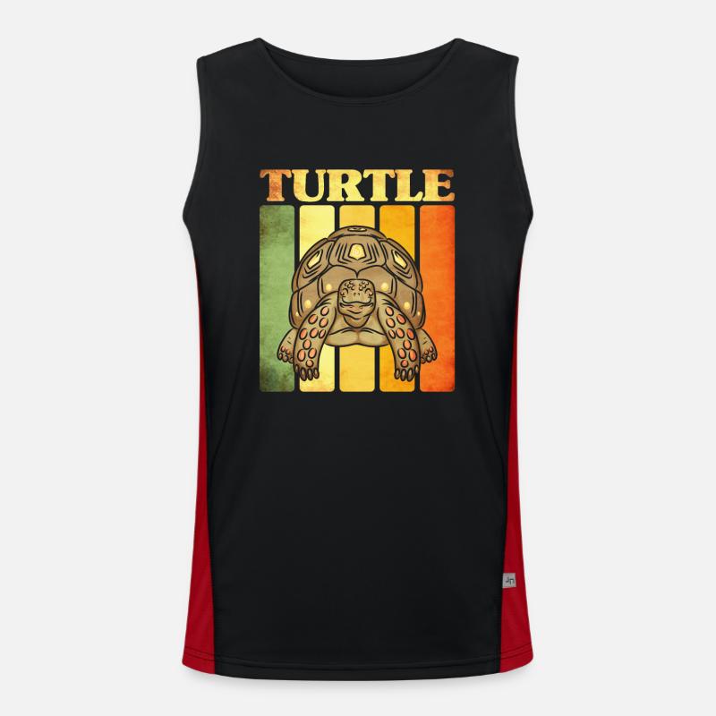 Turtle Men's Functional Contrast Tank Top 