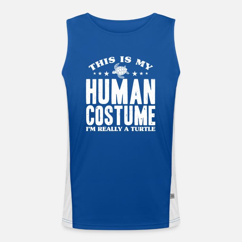 Turtle Men's Functional Contrast Tank Top 