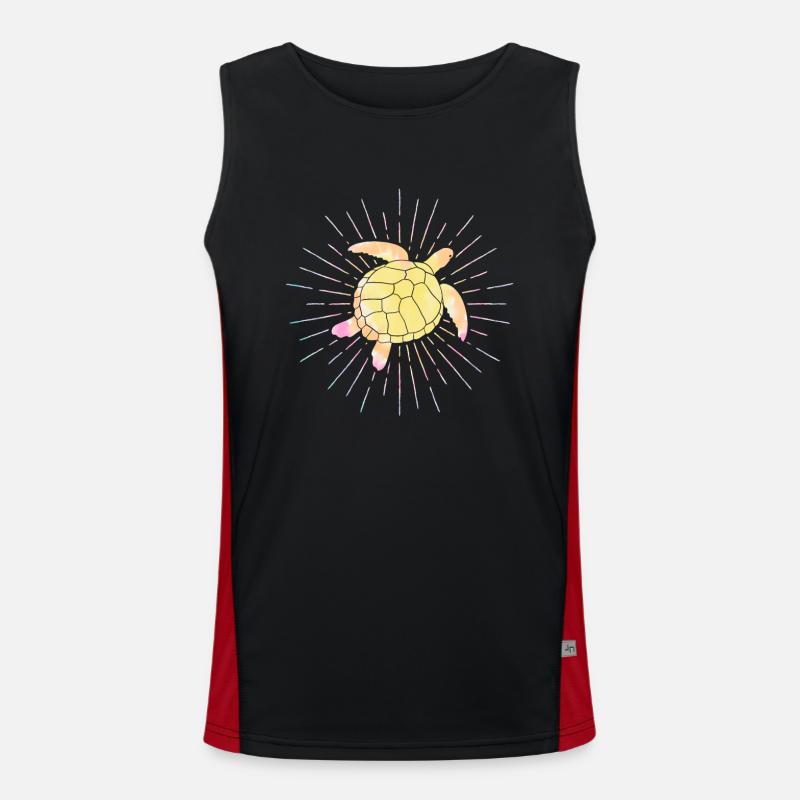 Turtle Men's Functional Contrast Tank Top 