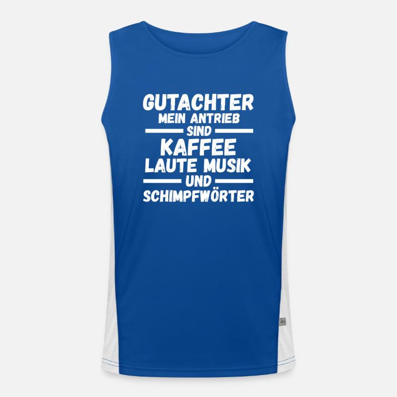 Gutachter Funktionelles Kontrast-Tank Top für Männer 