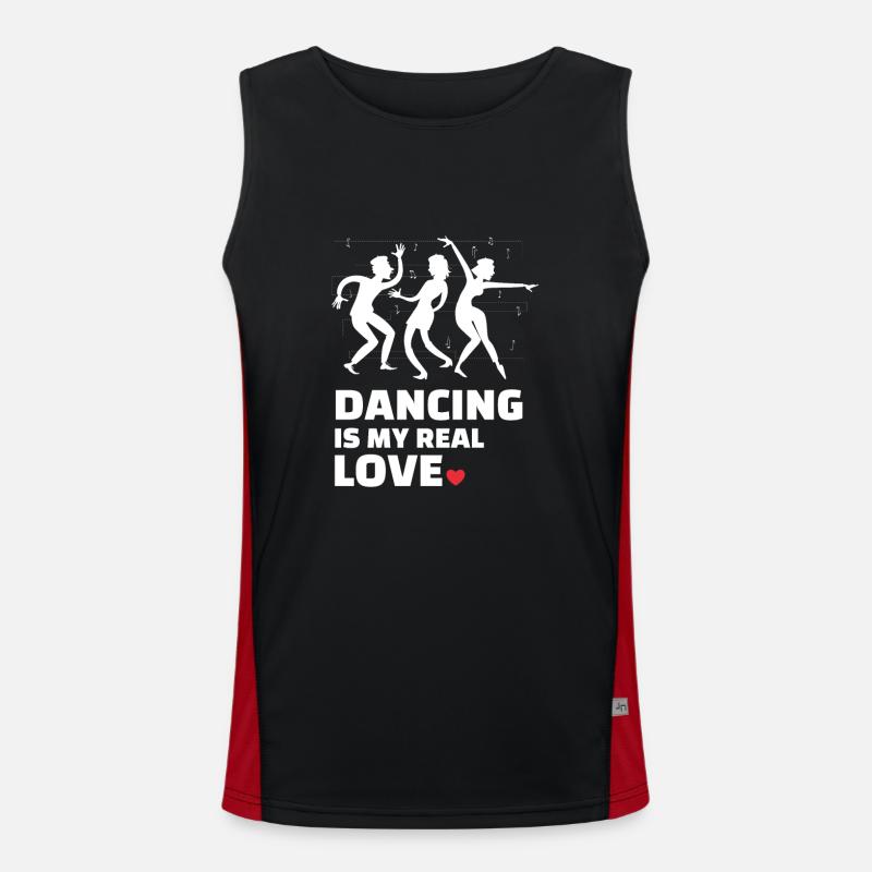 J’adore danser Débardeur respirant contrasté Homme 