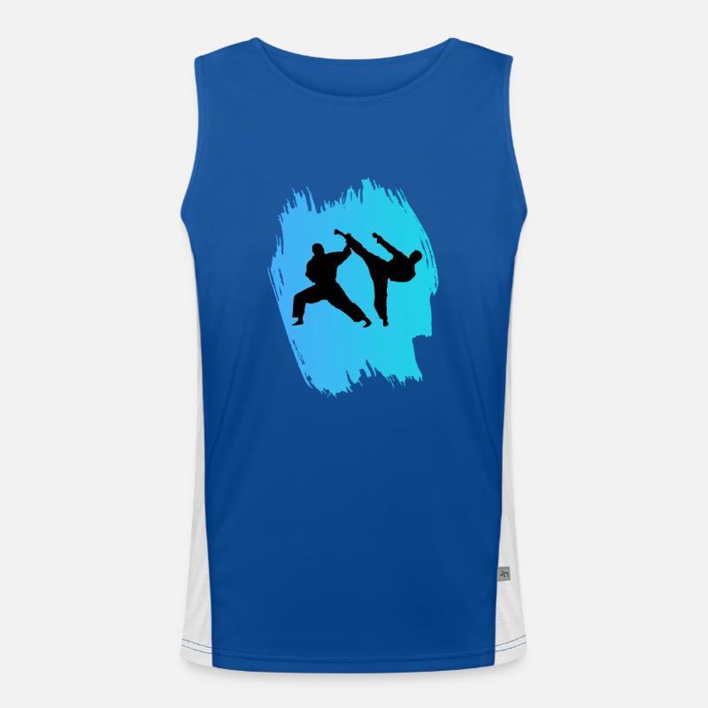 Karate Men's Functional Contrast Tank Top 