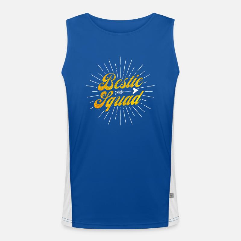 Beast Squad Men's Functional Contrast Tank Top 