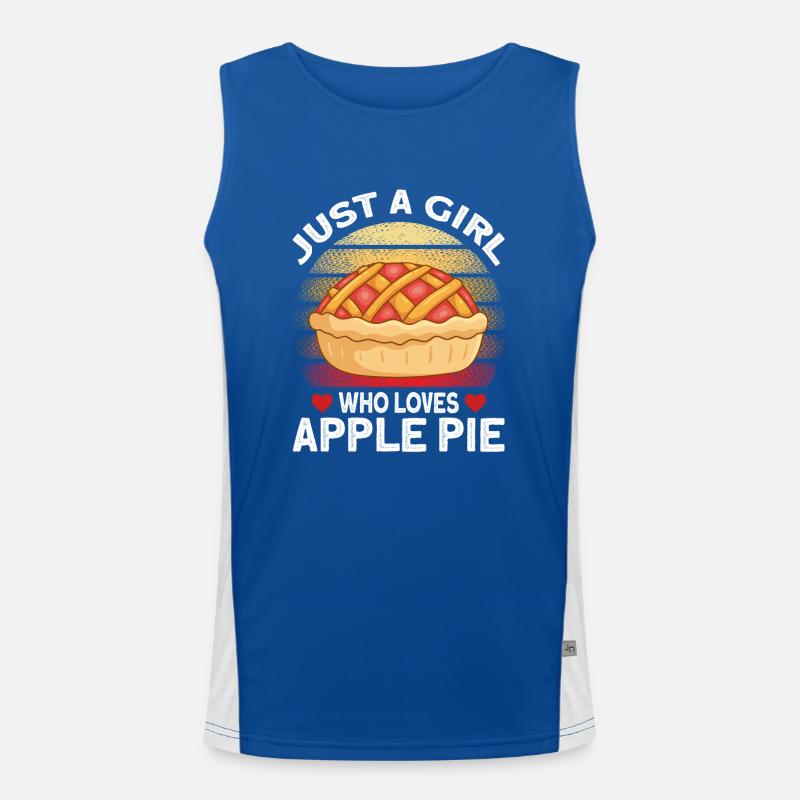 Apple pie Men's Functional Contrast Tank Top 
