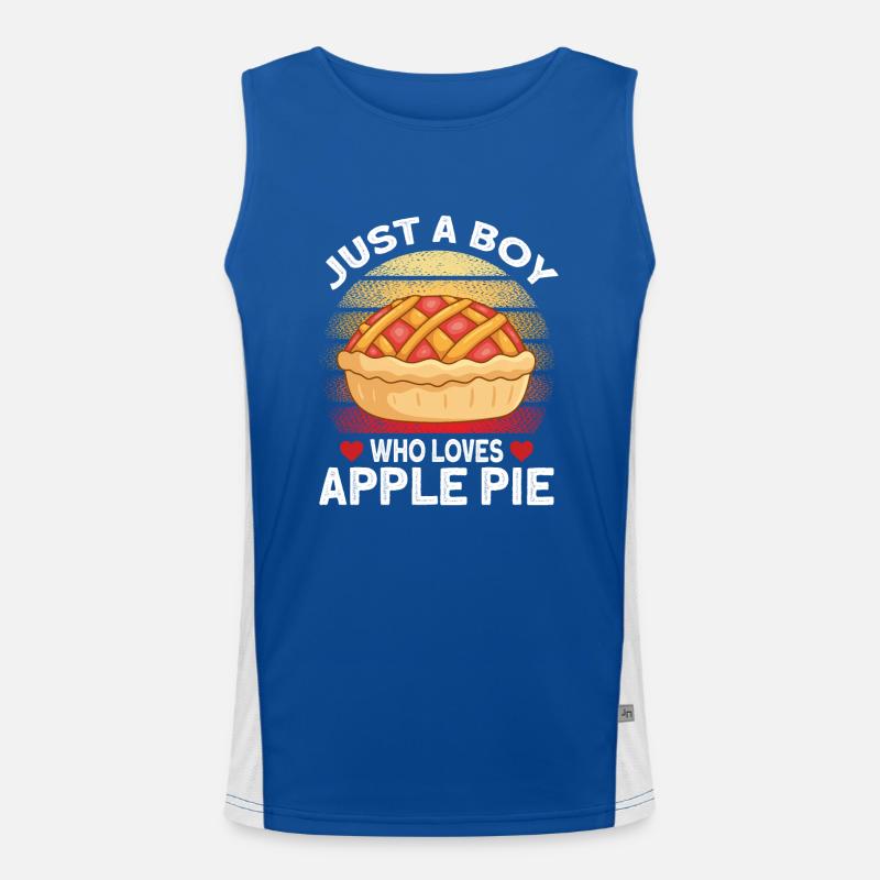 Apple pie Men's Functional Contrast Tank Top 