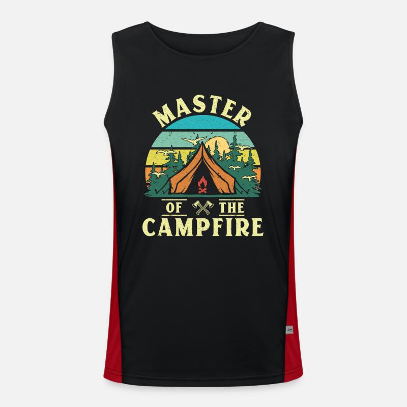 Master of the Campfire Men's Functional Contrast Tank Top 