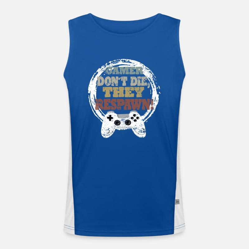 Idée cadeau rétro de jeu Débardeur respirant contrasté Homme 