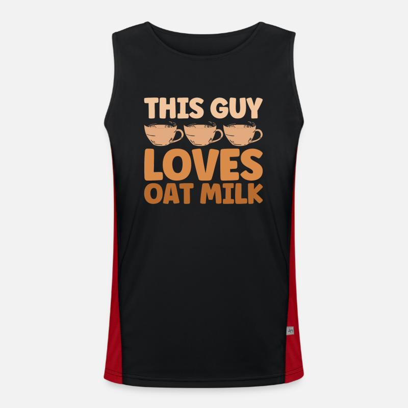 Barista Geschenkidee Coffee Lover Coffee Brewing Funktionelles Kontrast-Tank Top für Männer 