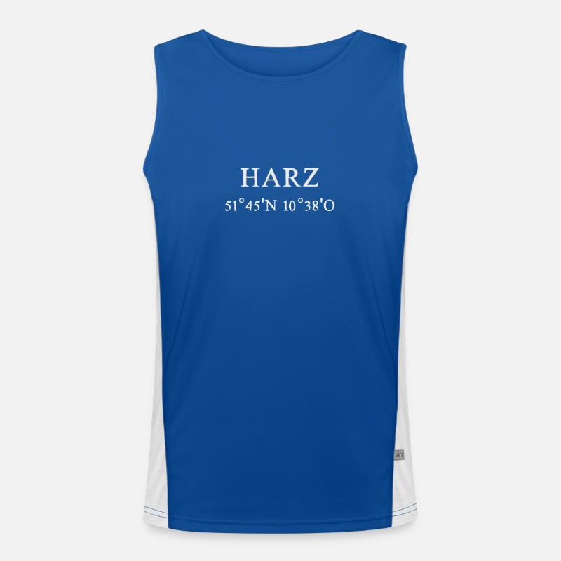 Resin coordinates Men's Functional Contrast Tank Top 