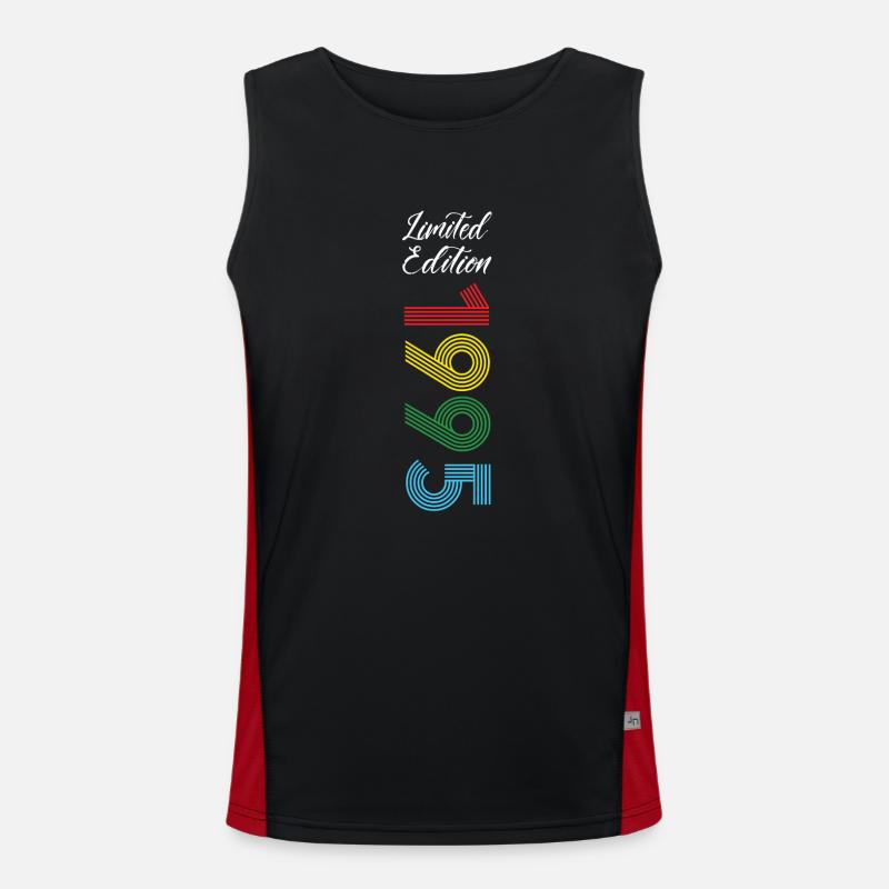 Limited Edition 1995 Funktionelles Kontrast-Tank Top für Männer 