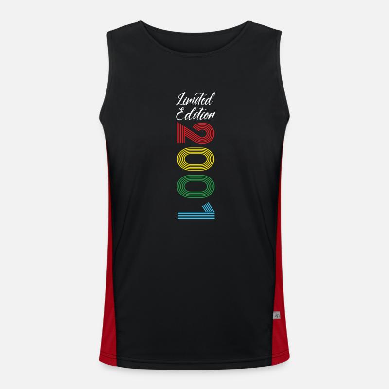 Limited Edition 2001 Men's Functional Contrast Tank Top 