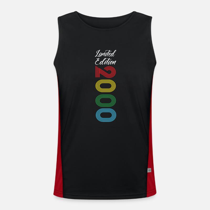 Limited Edition 2000 Men's Functional Contrast Tank Top 