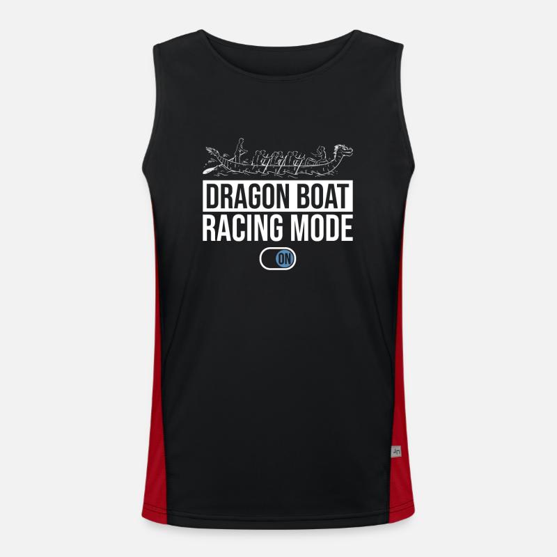 Drachenboot-Modus Ein Funktionelles Kontrast-Tank Top für Männer 