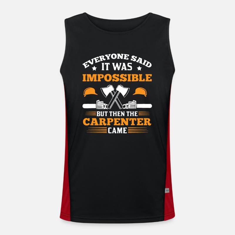 Carpenter, carpenter Men's Functional Contrast Tank Top 