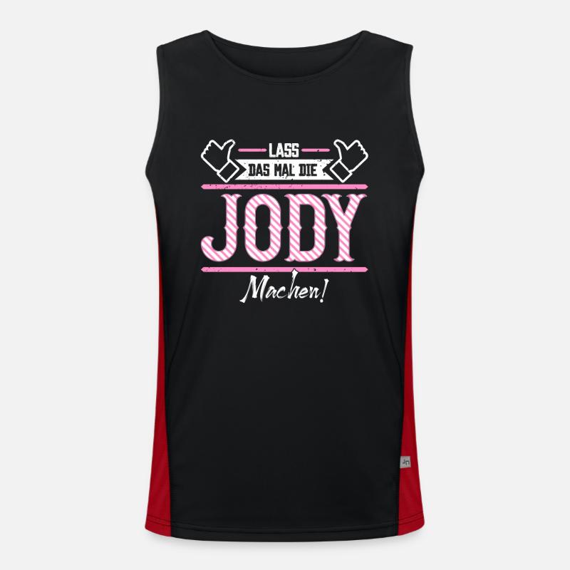 Jody Geschenkidee Geschenk Geburtstag Funktionelles Kontrast-Tank Top für Männer 