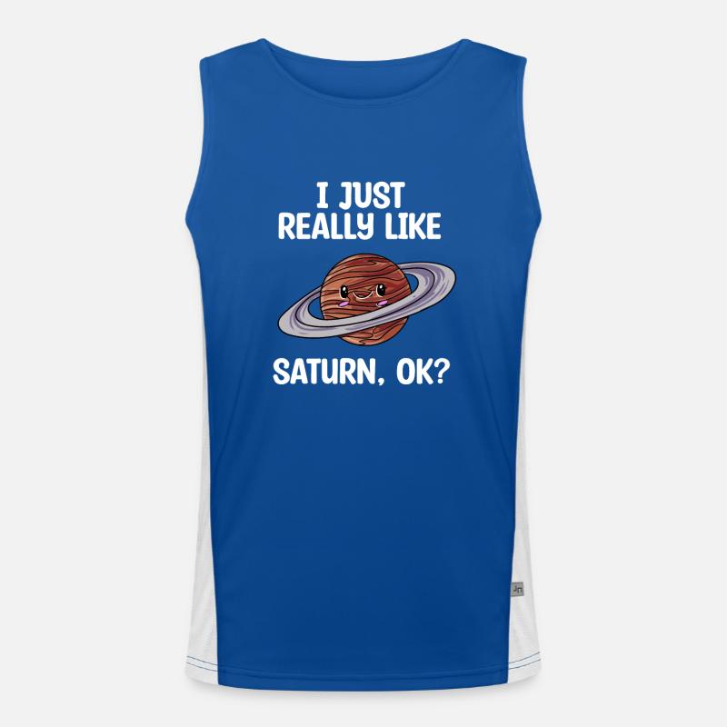Saturn Men's Functional Contrast Tank Top 