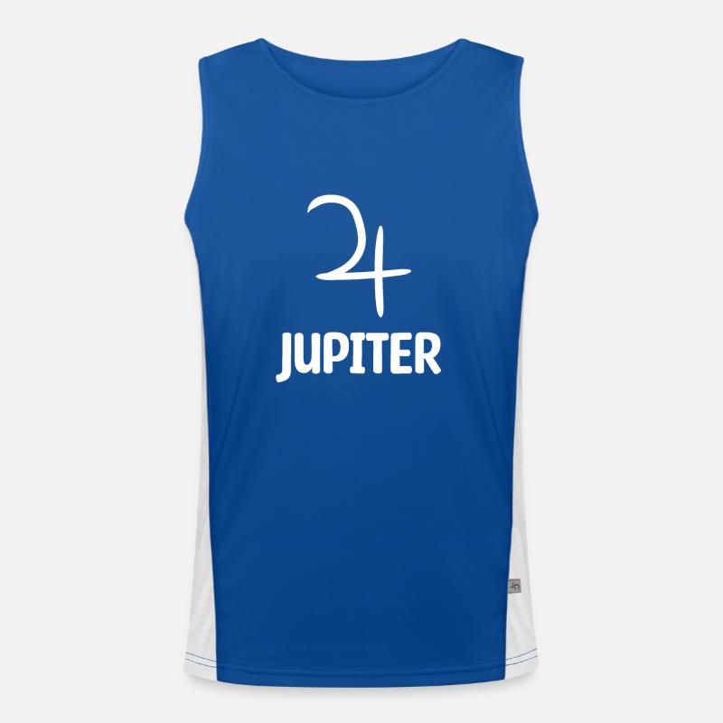 Jupiter Men's Functional Contrast Tank Top 
