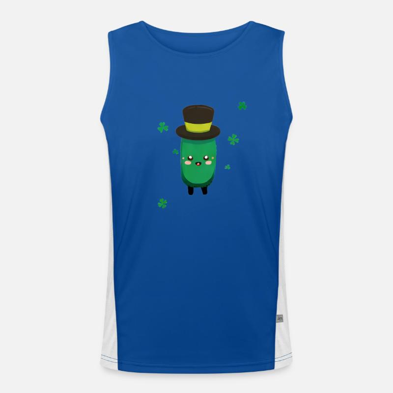 Saint Patrick - Concombre Débardeur respirant contrasté Homme 