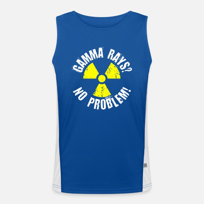 Nuclear Engineer, Nuclear Science, Science Men's Functional Contrast Tank Top 