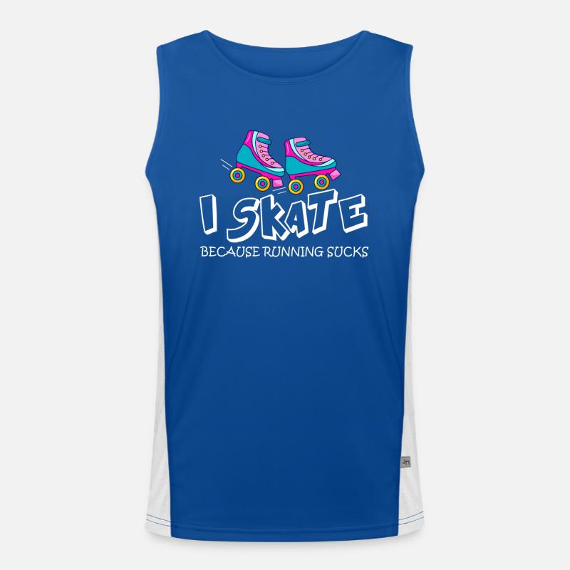 Roller Débardeur respirant contrasté Homme 