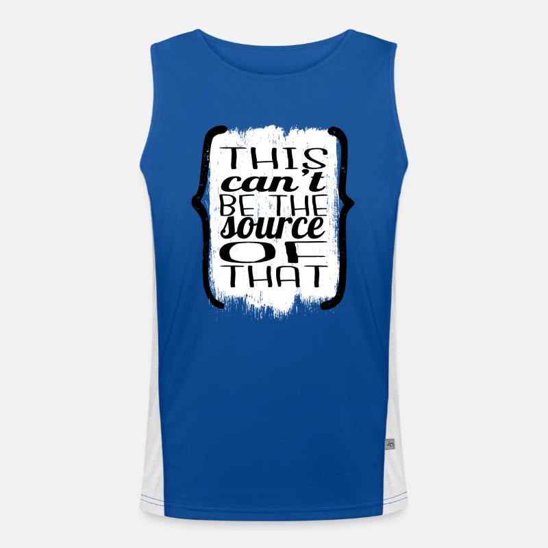 Langage de programmation Débardeur respirant contrasté Homme 