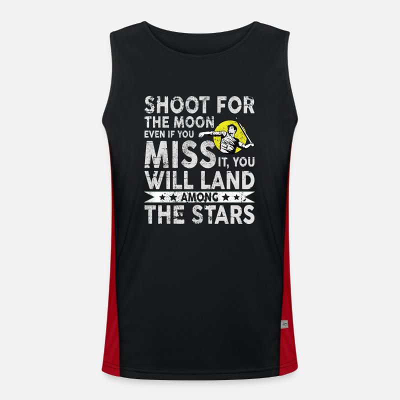 Javelin throw extensor athletics Javelin thrower Men's Functional Contrast Tank Top 