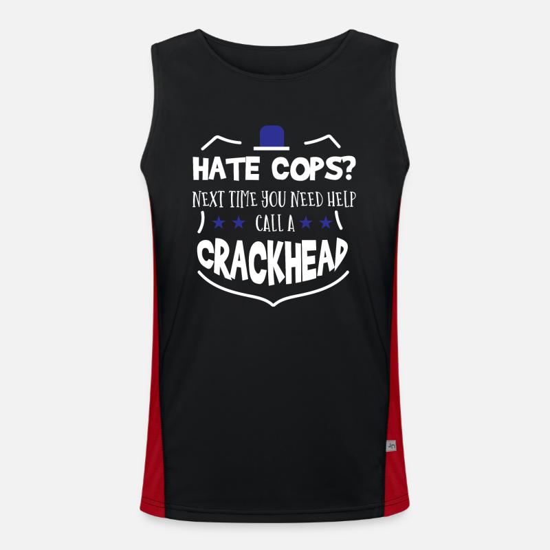 Costume d’uniforme de policier Débardeur respirant contrasté Homme 