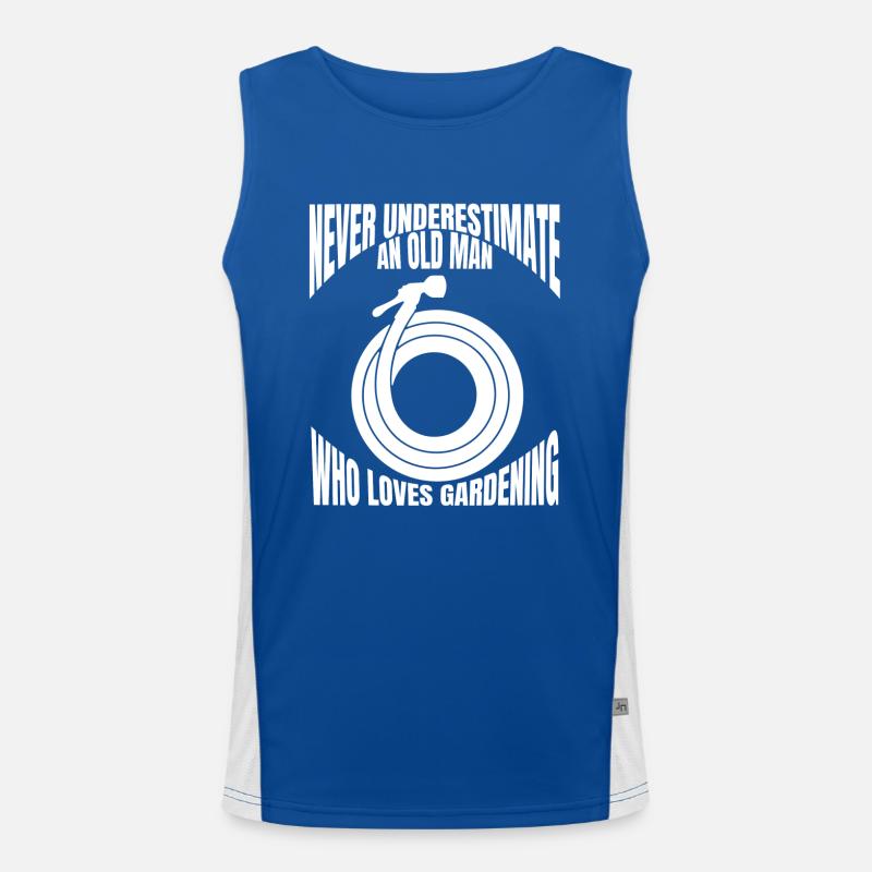 Hobbygärtner Garten Geschenk Gärtner Obstgarten Funktionelles Kontrast-Tank Top für Männer 