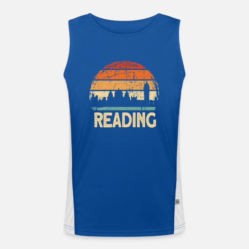 Reading Men's Functional Contrast Tank Top 
