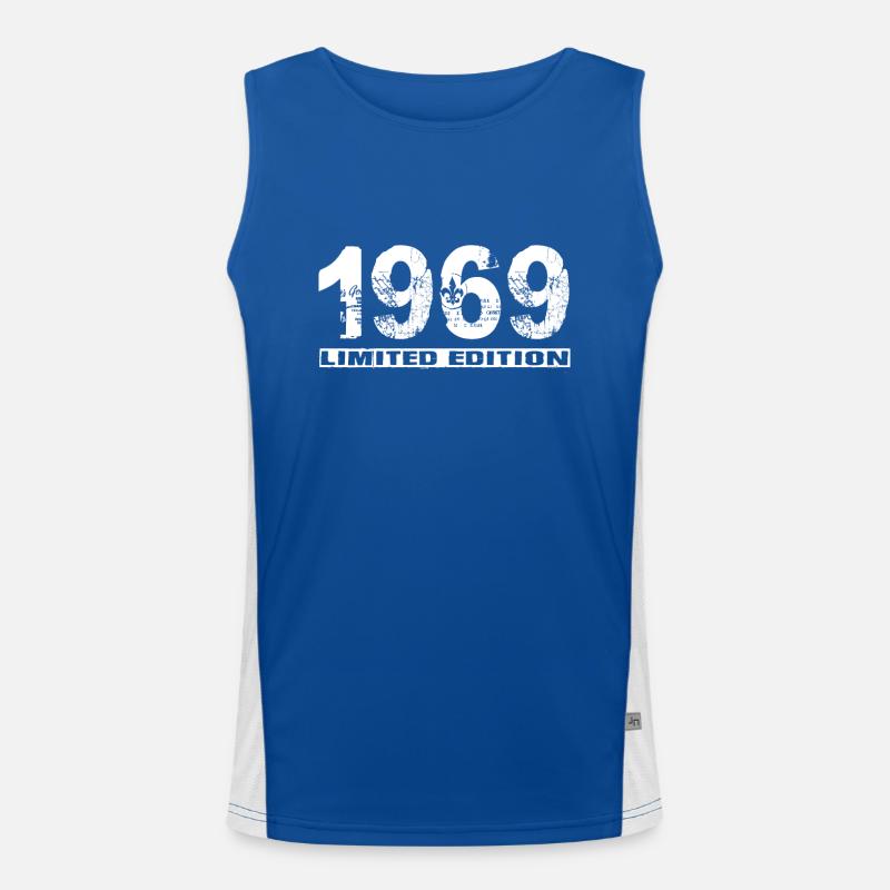 Édition limitée 1969 Débardeur respirant contrasté Homme 