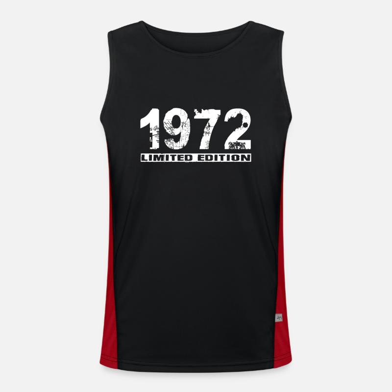 Édition limitée 1972 Débardeur respirant contrasté Homme 