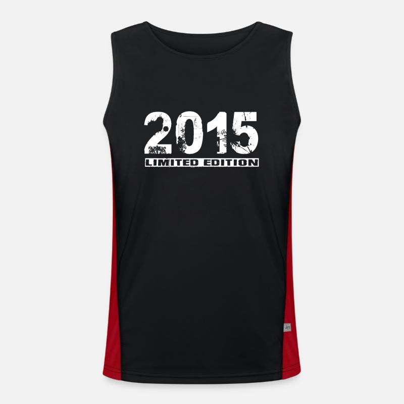 Limited Edition 2015 Funktionelles Kontrast-Tank Top für Männer 