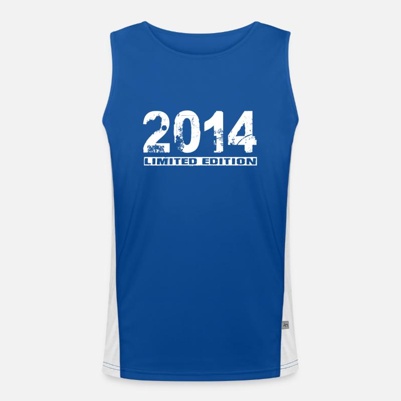 Limited Edition 2014 Funktionelles Kontrast-Tank Top für Männer 